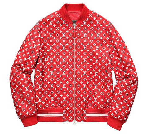 supreme louis vuitton bomber jacket replica|Louis Vuitton x supreme cartera.